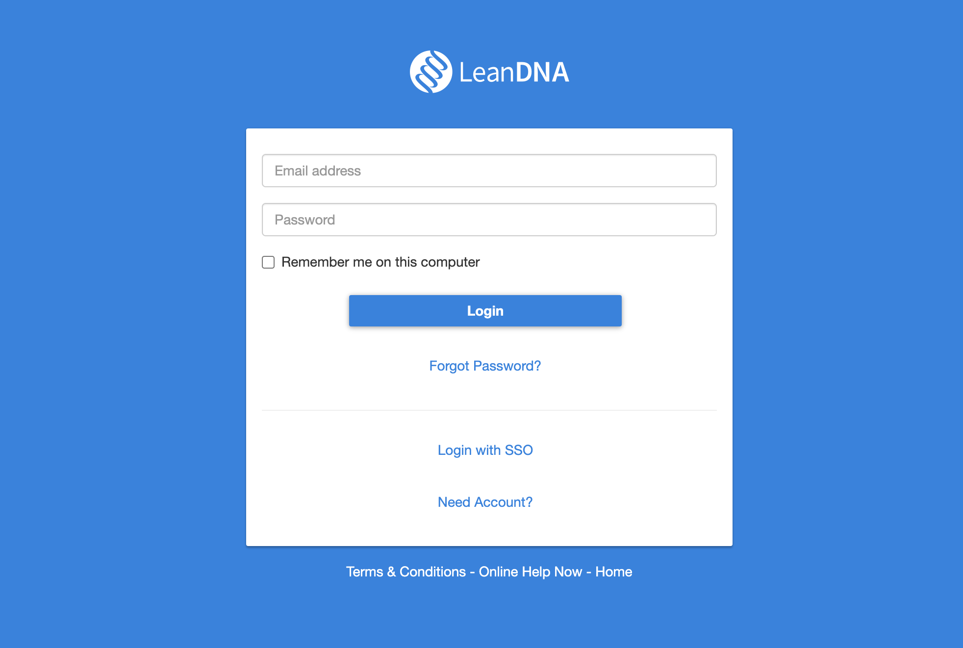 LeanDNA old login