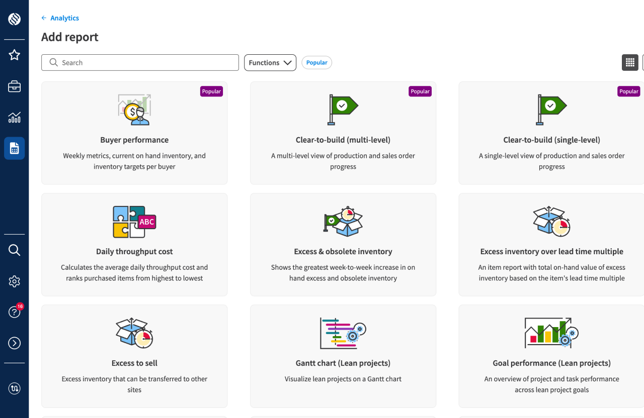 LeanDNA navigation redesign